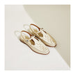 FJØRNA women's brown Italian leather woven slingback sandals, stylish and comfortable shoes with woven details and open heel design.