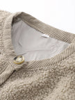 Teddy Gilet Women Sleeveless Plush Winter Warm