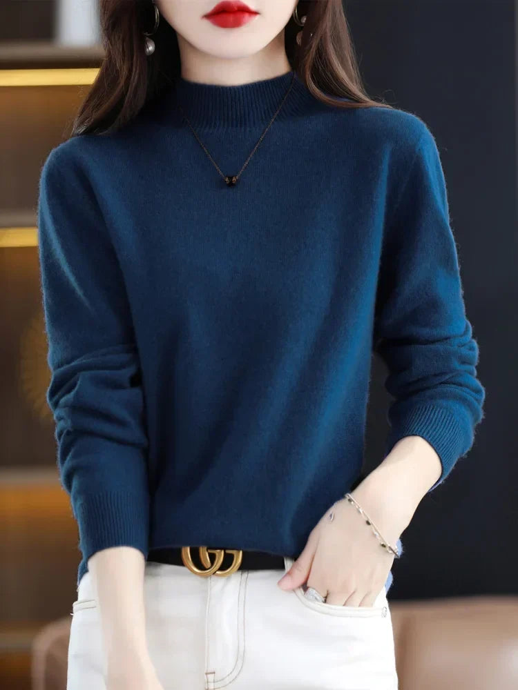 Pia | Women's Knit Turtleneck Sweater
