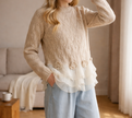 Taylor | Women's Cozy Cable Knit Cardigan Sweater