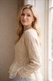 Taylor | Women's Cozy Cable Knit Cardigan Sweater