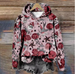 Anna | Women's Cozy Oversized Knit Nordic Hoodie Sweatshirt