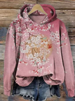 Evelyn | Women's Classic Oversized Knit Nordic Hoodie Sweatshirt