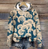 Emma | Women's Cozy Oversized Knit Nordic Hoodie Sweatshirt