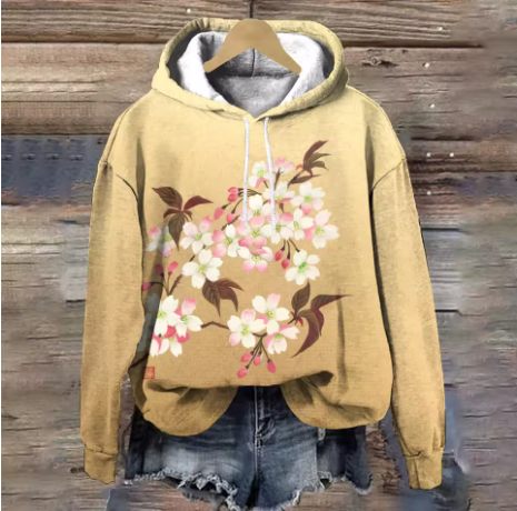 Tessa | Women's Classic Oversized Knit Nordic Hoodie Sweatshirt