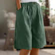 FJØRNA women's lightweight summer shorts with elastic waist and breathable fabric, ideal for warm weather and casual wear.