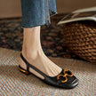 FJØRNA women's orthopedic sandals with adjustable buckle strap and arch support, featuring cushioned insole and open-toe design.