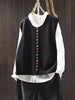 Rosalie | Women's Versatile Knit Button-Front Gilet Vest