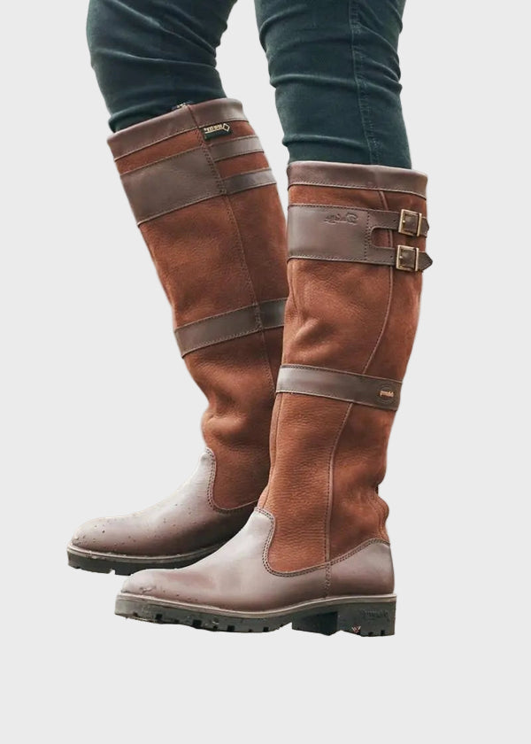 Kinsley | Women's High Boots with Comfortable Casual Everyday Walking Lightweight
