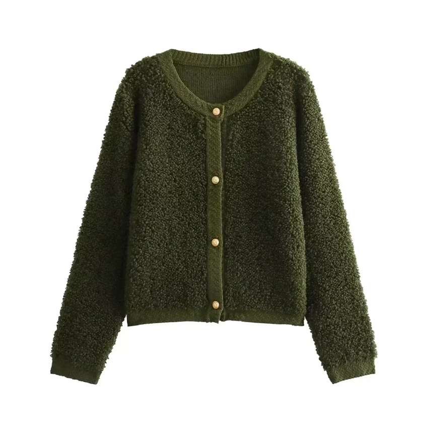 Teddy Gilet Women Sleeveless Plush Winter Warm