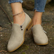 Maia | Women's SleekShield Zip Up Ankle Boots with Leather Comfortable Casual