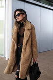 Vivienne | Women's Longline Teddy Winter Coat