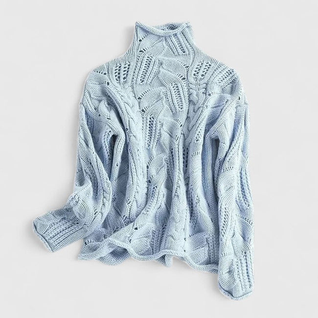 Hayden Rielle | Women's Chic Knit Sweater Pullover with Wrap Cozy for Winter