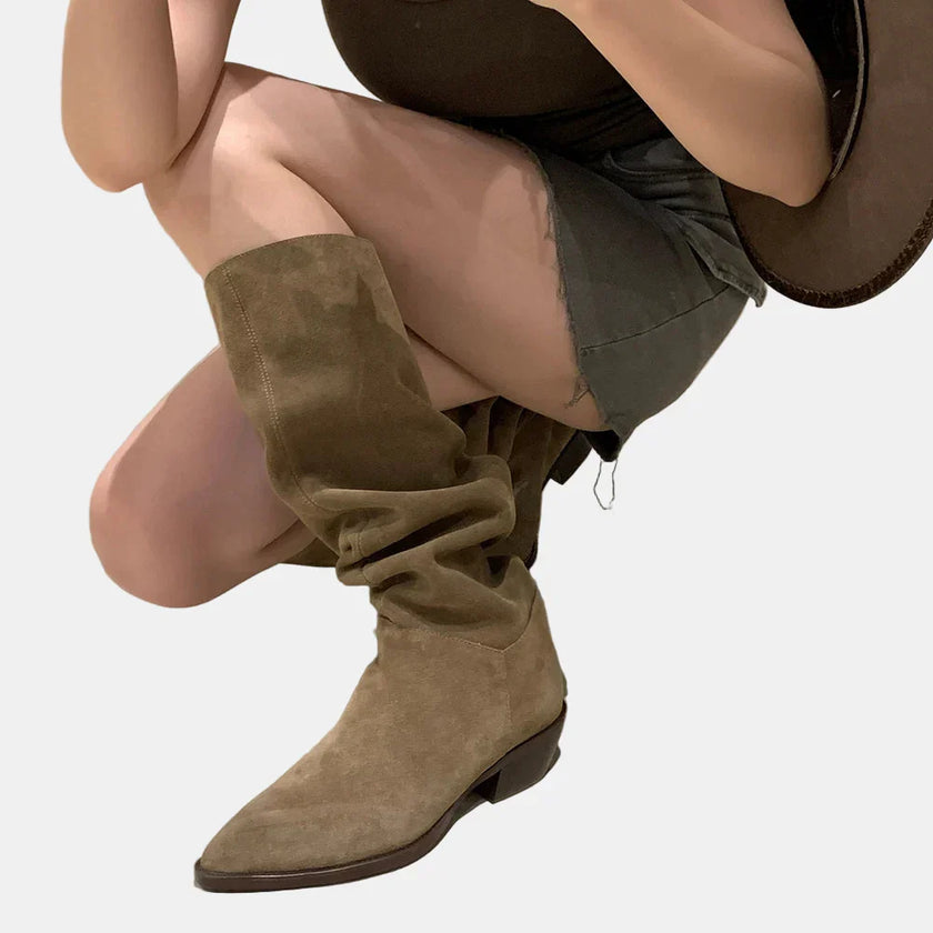 Thea | Women's Retro Autumn Boots with Comfortable Casual Everyday Walking Lightweight