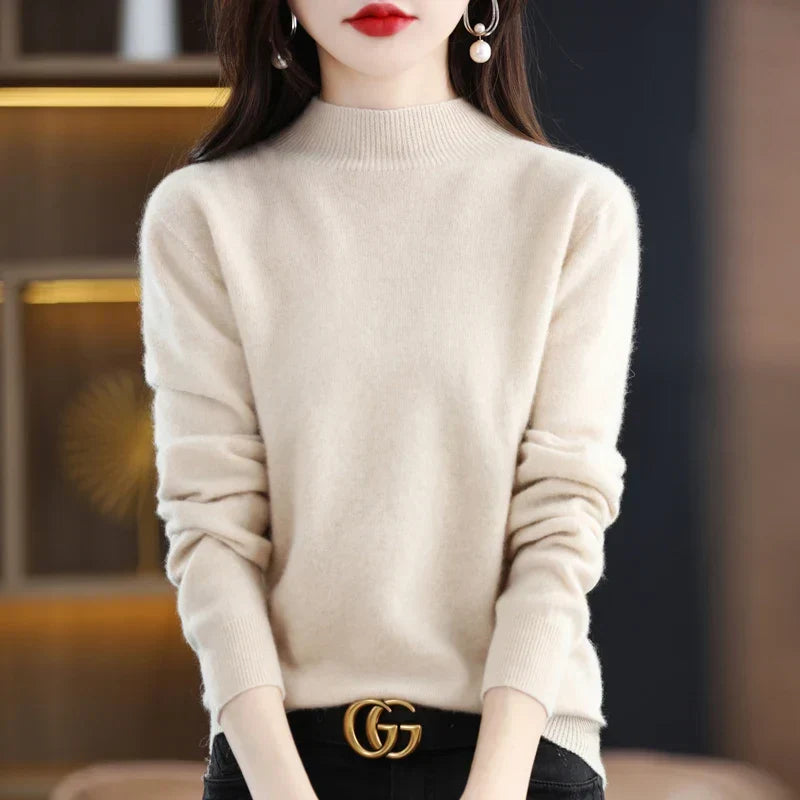 Pia | Women's Knit Turtleneck Sweater
