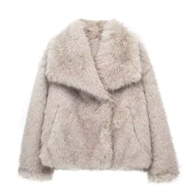 Bianca | Glamorous Faux Fur Coat for Women
