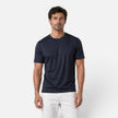 Men's FJØRNA Ice Silk T-Shirt with lightweight, cooling silk touch fabric, designed for comfort and breathability.