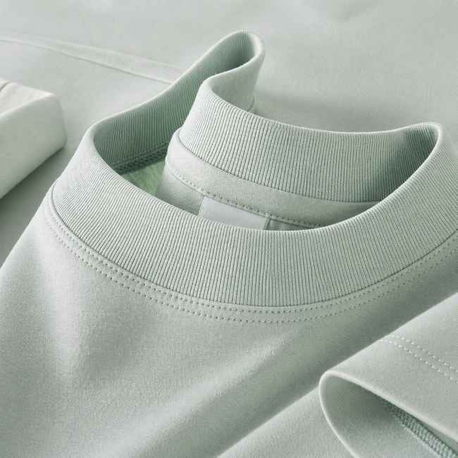 Men's lightweight cooling Ice Silk T-shirt by FJØRNA, featuring a silk touch fabric, designed for comfort and breathability.
