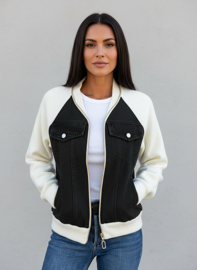 Autumn | Relaxed Denim Jean Jacket for Women