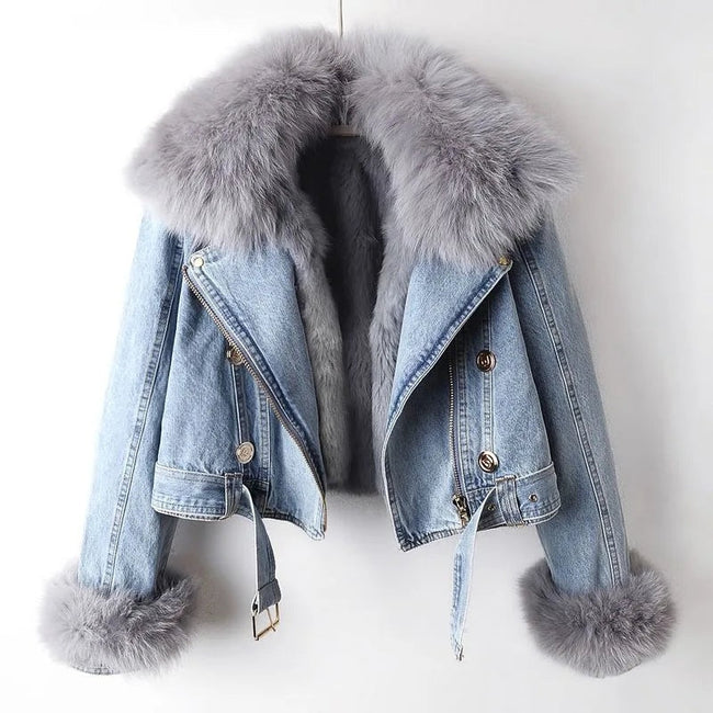 Allison | Relaxed Denim Jean Jacket for Women