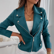 Biker Jacket Women Tailored Fit Classic Biker Design