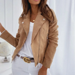 Biker Jacket Women Tailored Fit Classic Biker Design