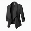 Blazer Women Open Front Long Sleeve Tailored Relaxed