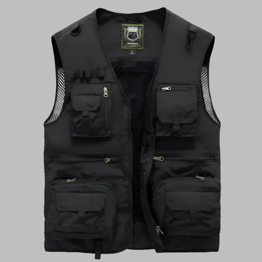 Utility Vest Women Sleeveless Multi Pocket Lightweight
