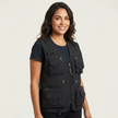 Utility Vest Women Sleeveless Multi Pocket Lightweight
