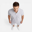 Men's slim fit polo shirt and shorts summer set by FJØRNA, casual men's outfit with a stylish and comfortable look.