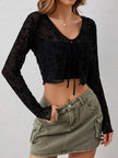 Mesh Cardigan Women Sheer Lightweight Layering