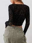 Mesh Cardigan Women Sheer Lightweight Layering