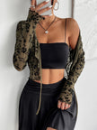Mesh Cardigan Women Sheer Lightweight Layering