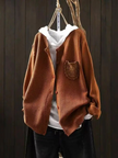 Ansley | Women's Cozy Oversized Knit Cardigan Sweater