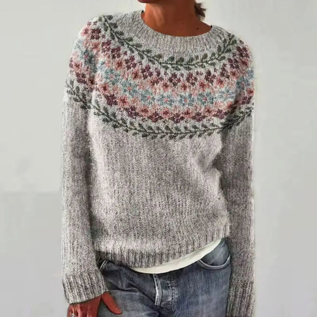 Lola | Women's Casual Relaxed-Fit Knit Sweater in Cozy-Touch Fabric for Layering
