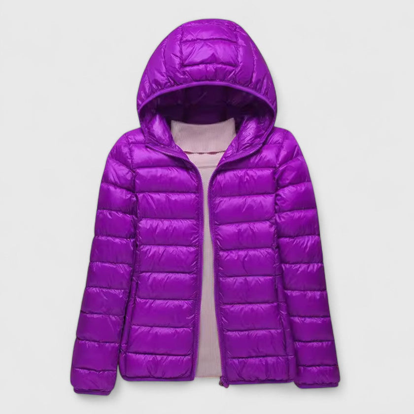 Quilted Jacket Women Ultra-Light Windproof Water-Resistant