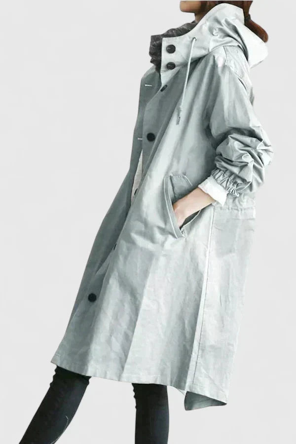 Willow | Oversized Hooded Coat for Women
