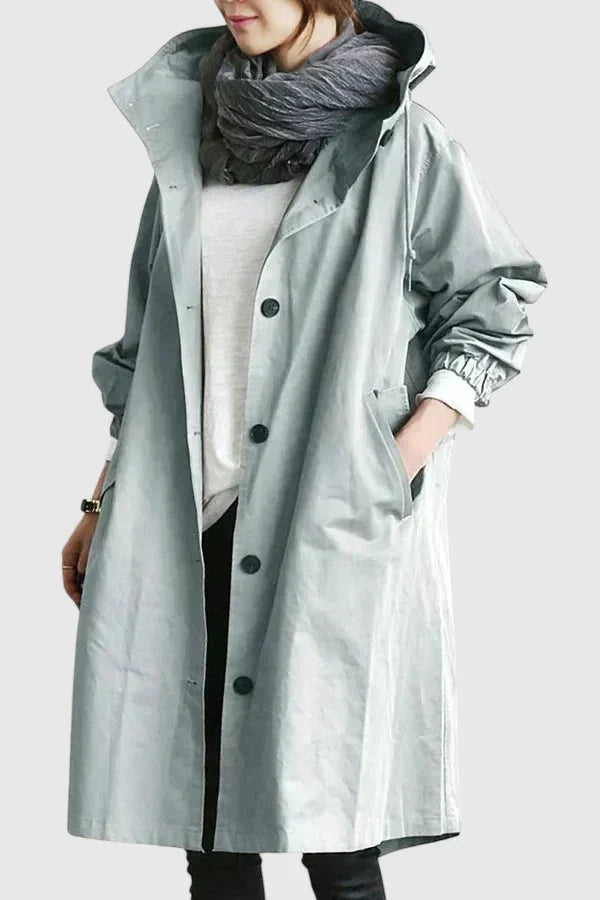 Willow | Oversized Hooded Coat for Women