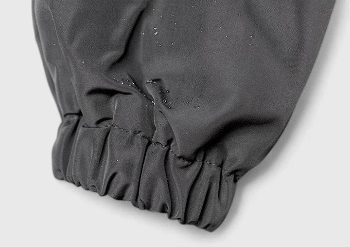 Hooded Coat Women Oversized Fit Adjustable Hood Elastic Cuffs