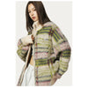 Fluffy Cardigan Women Oversized Vintage Style