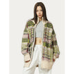 Fluffy Cardigan Women Oversized Vintage Style