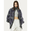 Fluffy Cardigan Women Oversized Vintage Style