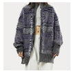 Fluffy Cardigan Women Oversized Vintage Style