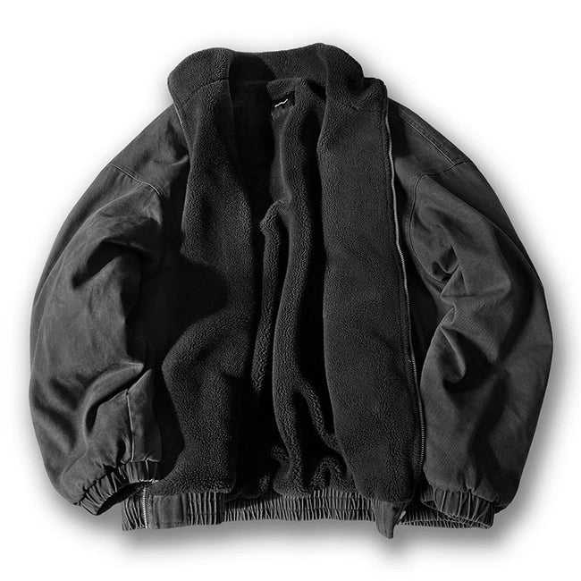 Adrian | Zip-Up Sherpa Jacket for Men