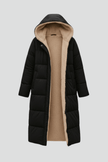 Amelia | Women's Longline Hooded Winter Puffer Coat