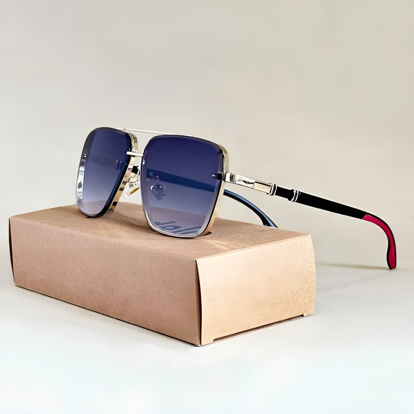 FJØRNA women's aviator sunglasses with UV400 protection and gradient lenses, featuring metal frames and tinted lenses.