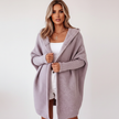 Cardigan Women Oversized Hooded Soft Chunky Knit
