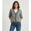 Knit Cardigan Women V-Neck Button-Front Soft Layering