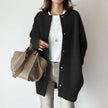 Long Cardigan Women Oversized Button Front Soft Knit Warm