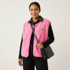 Teddy Fleece Vest Women Sleeveless Snap Button